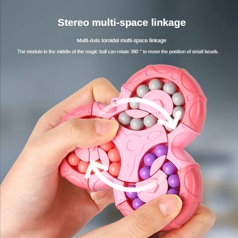 Lasten Fidget Spinner Taikapavut ja Rubikin Kuutio - Image 4