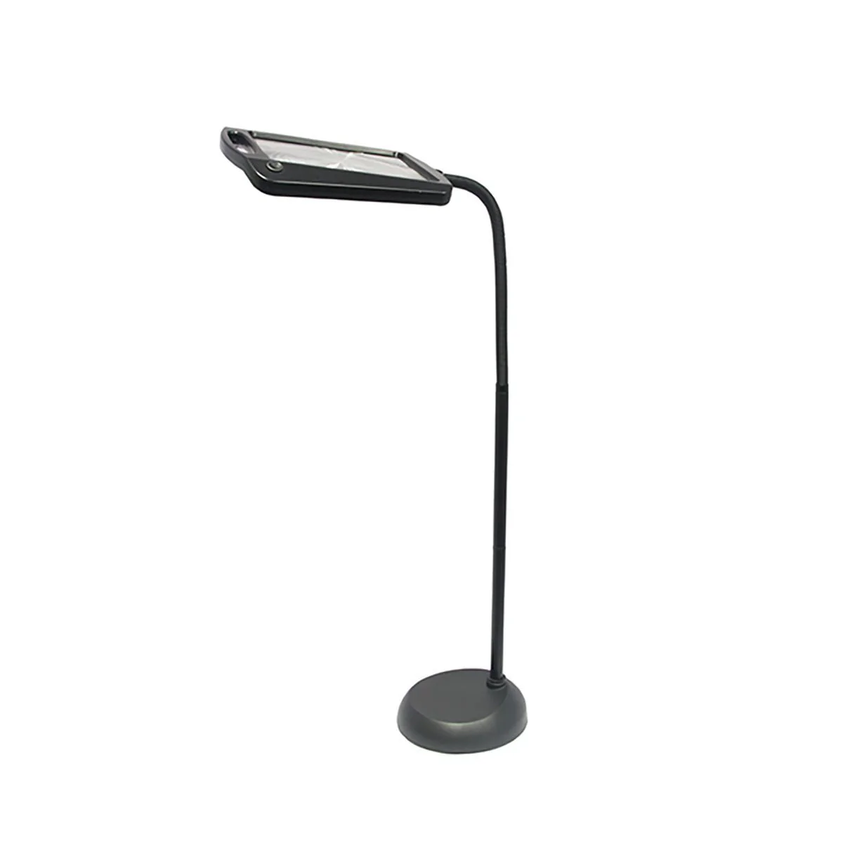 Lattiavalaisin 3x Suurennuslasilla LED-valolla Tyylikäs Lattialamppu Työhön ja Käsityöhön - Image 6