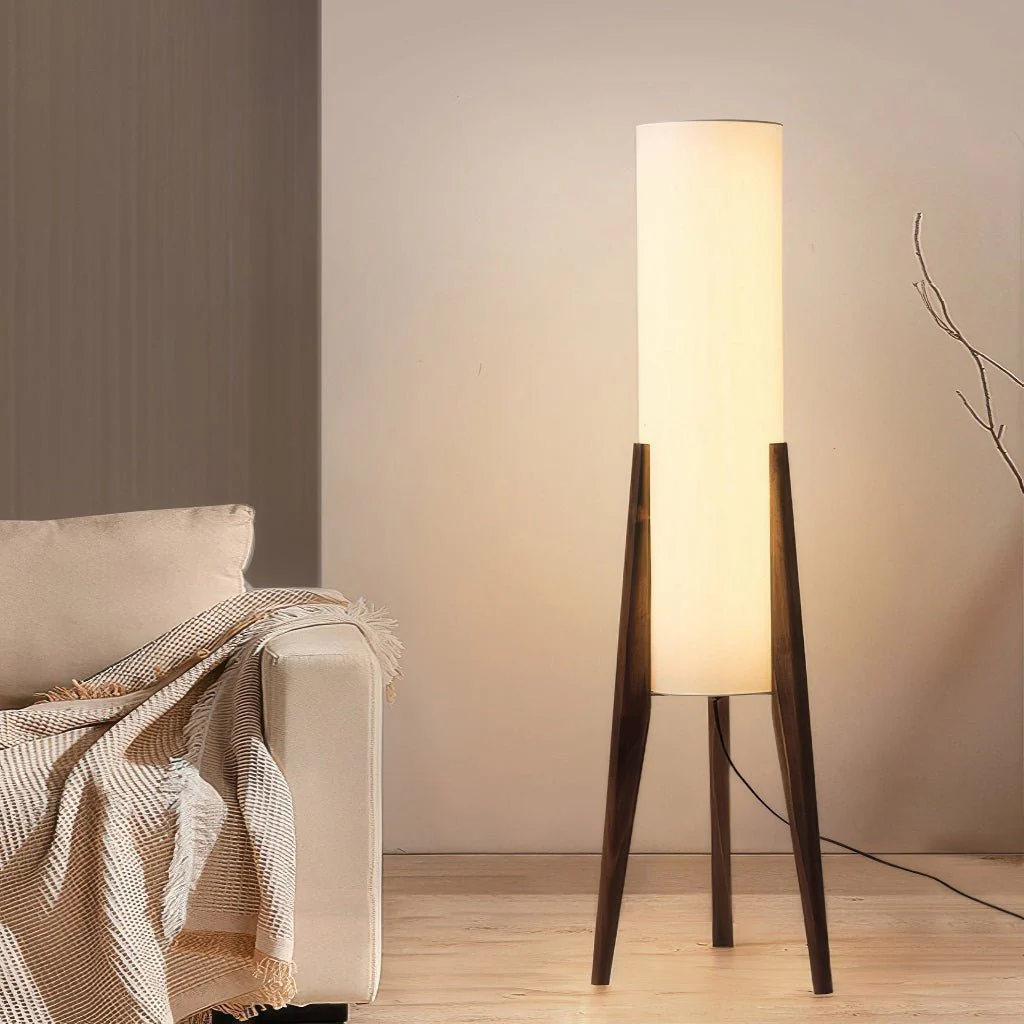 Lattiavalaisin Pähkinäpuusta Himmennettävällä LED-valolla - Image 2