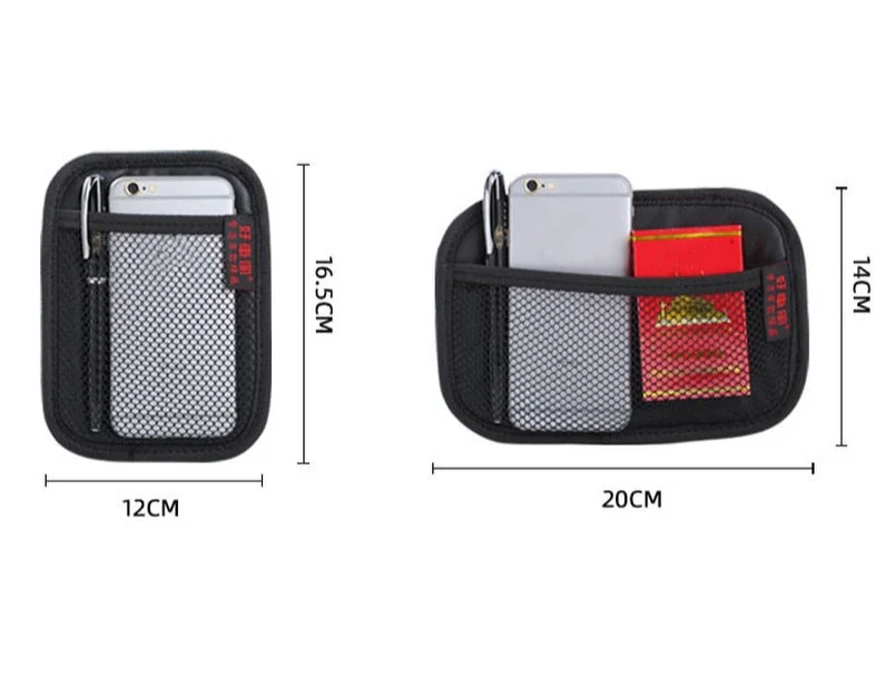 Leather Mesh Car Organizer - Image 12