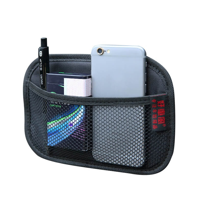 Leather Mesh Car Organizer - Image 2