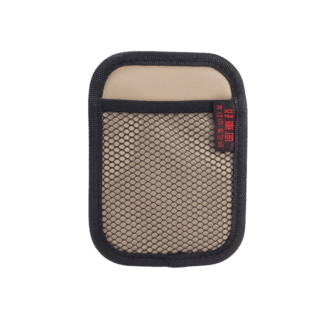 Leather Mesh Car Organizer - Image 3