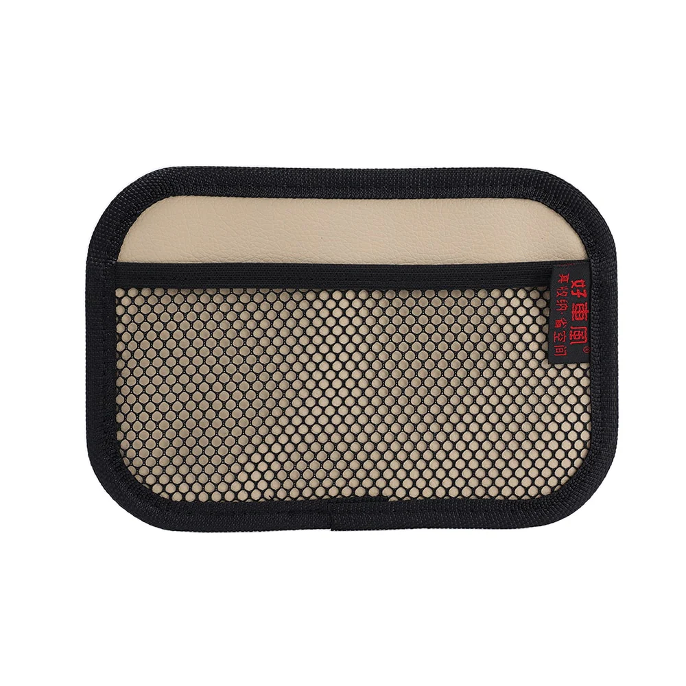 Leather Mesh Car Organizer - Image 4