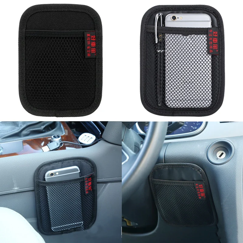 Leather Mesh Car Organizer - Image 6
