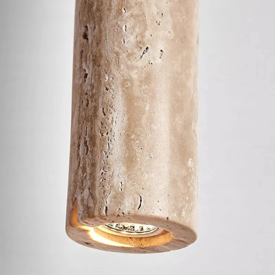 LED-kattokruunu Minimalistisella Wabi-Sabi -tyylillä - Image 5