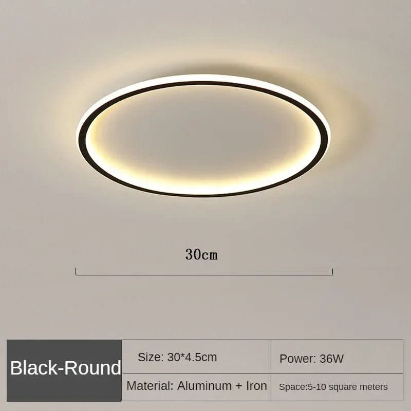LED-kattovalaisin Pyöreä Skandinaavinen Design - Image 9
