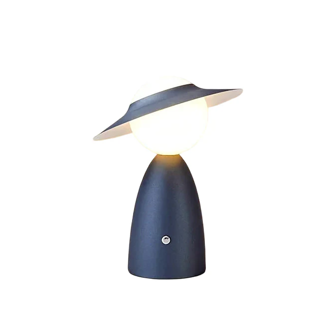 LED-pöytävalaisin USB-ladattava moderni muotoilu
