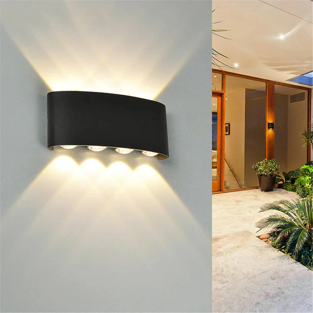 LED-seinävalaisin Ulkokäyttöön Veda - Image 2