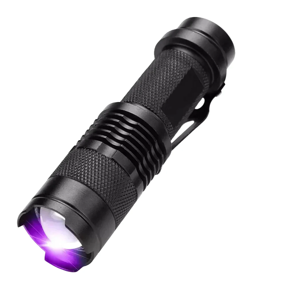 LED UV Taskulamppu Ultraviolettinen Tarkastuslamppu