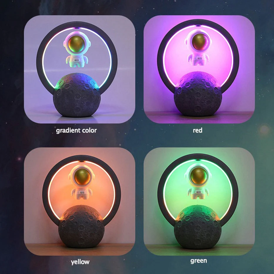 Levitating Astronaut Bluetooth Speaker Lamp Modern Design - Image 3