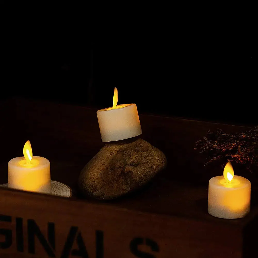 Liekitön LED -tealight -kynttilä Tyylikäs Valaistus - Image 4