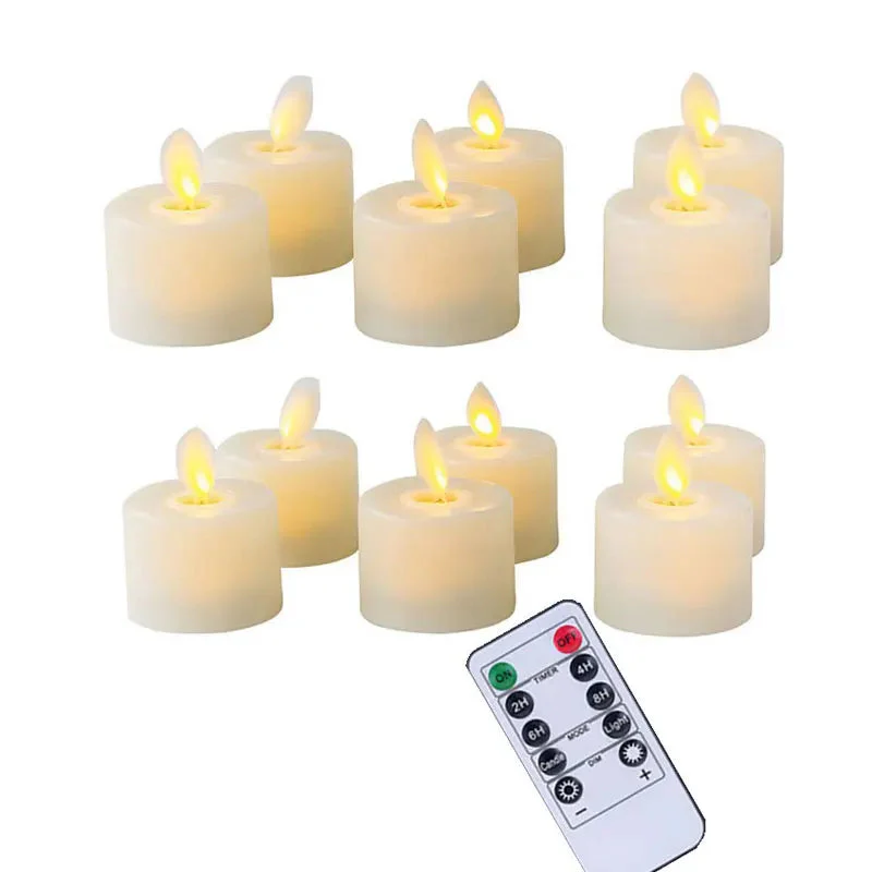 Liekitön LED -tealight -kynttilä Tyylikäs Valaistus - Image 7