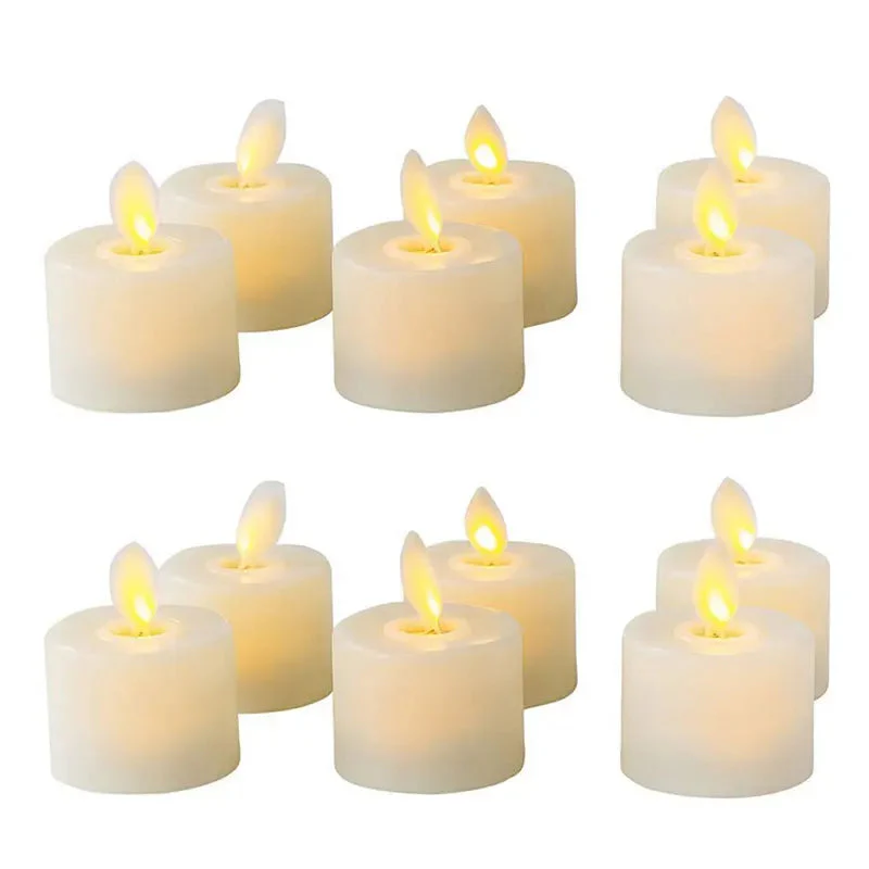 Liekitön LED -tealight -kynttilä Tyylikäs Valaistus - Image 9