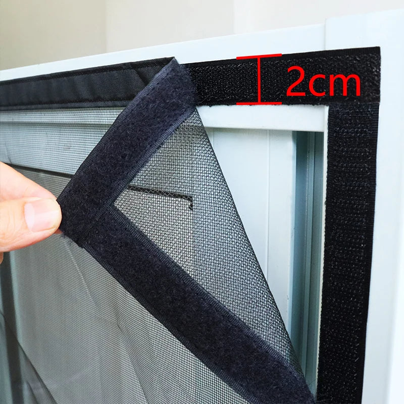 Magneettinen Hyttysverkkoovi Itsestään Sulkeutuva - Image 2