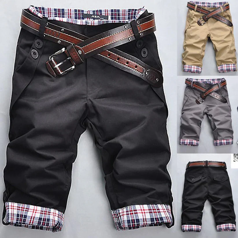 Miesten Cargo-shortsit Rento Puuvilla - Image 5