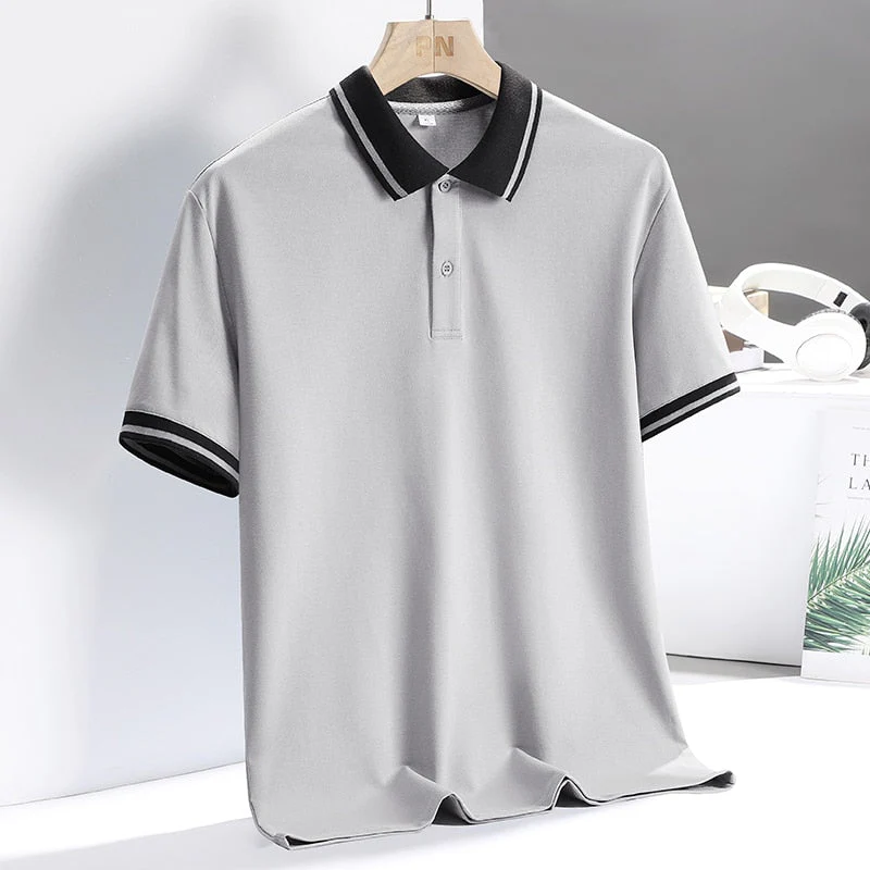 Miesten Golfpaita Hengittävä Design - Image 2
