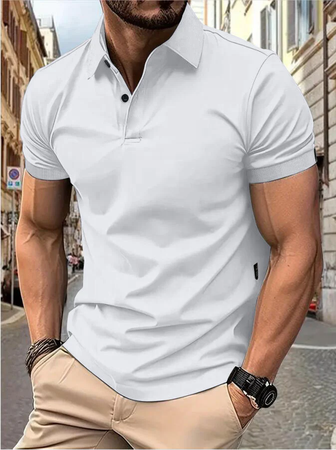 Miesten kevyt vapaa-ajan poolopaita - Image 12
