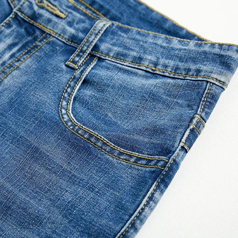 Miesten klassiset denimshortsit - Image 9