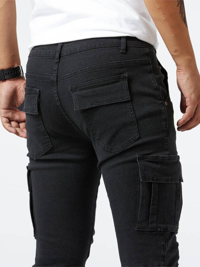 Miesten Lajihousut Moderni Slim Fit Korkealaatuinen Puuvilla Elastaani - Image 5