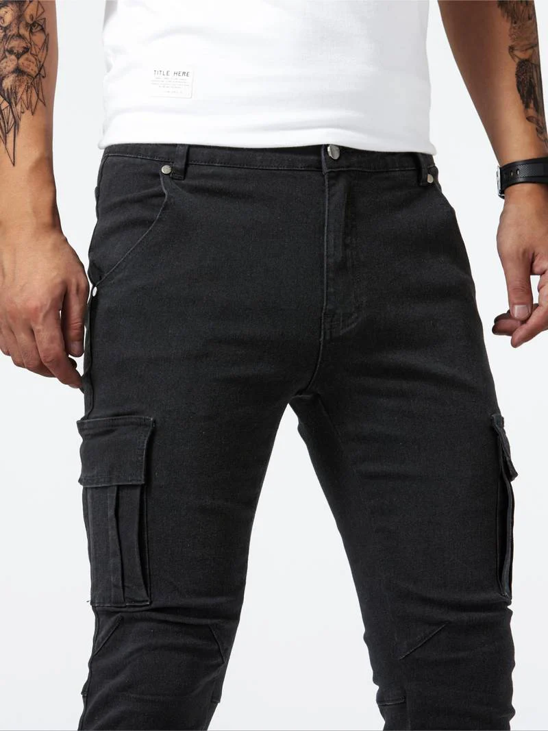 Miesten Lajihousut Moderni Slim Fit Korkealaatuinen Puuvilla Elastaani - Image 6