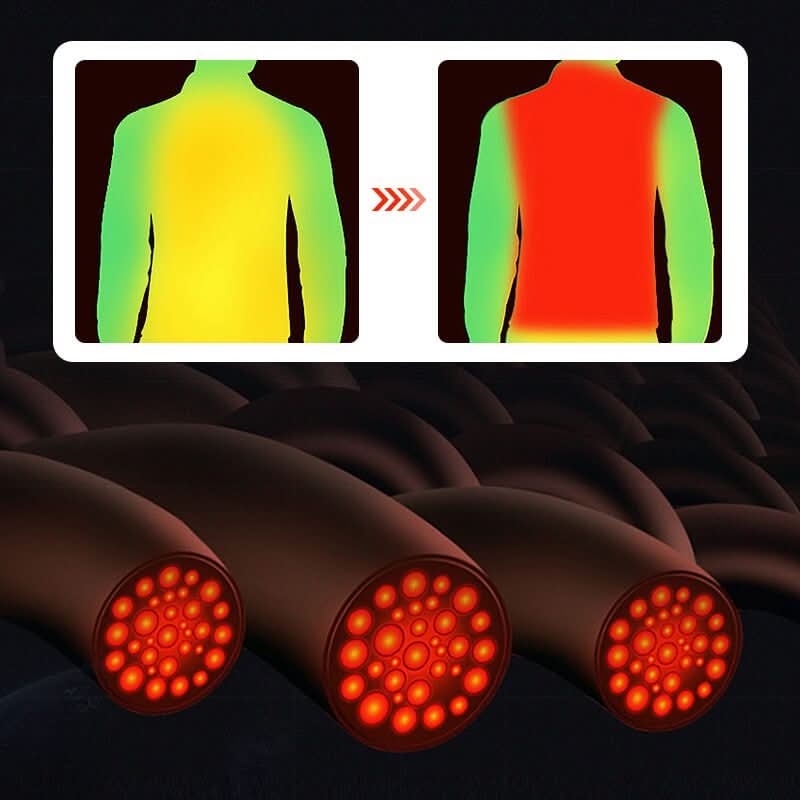 Miesten Lämmitetty Liivi Innovatiivisella Teknologialla - Image 4