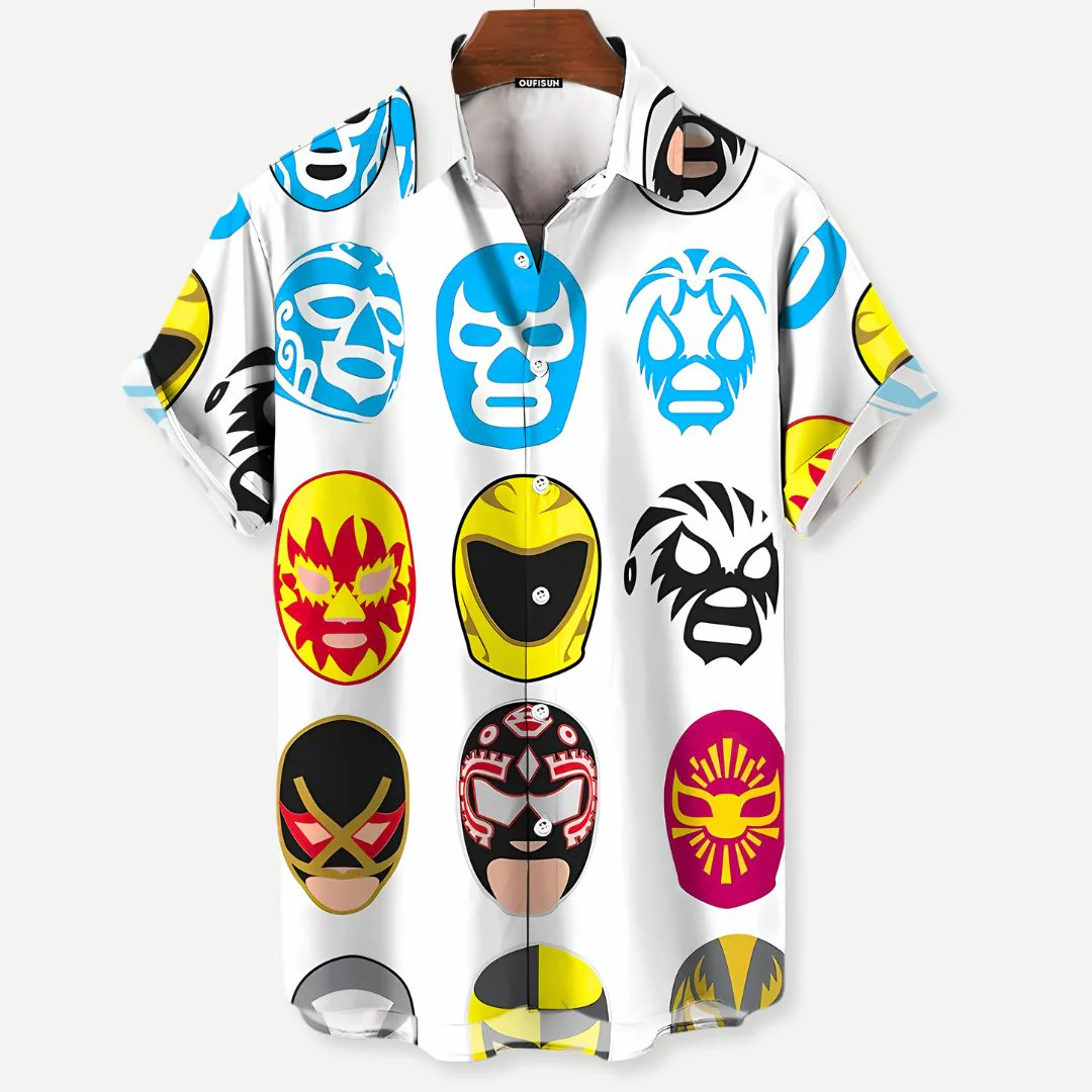 Miesten Luchador-paita Rento Tyyli - Image 2