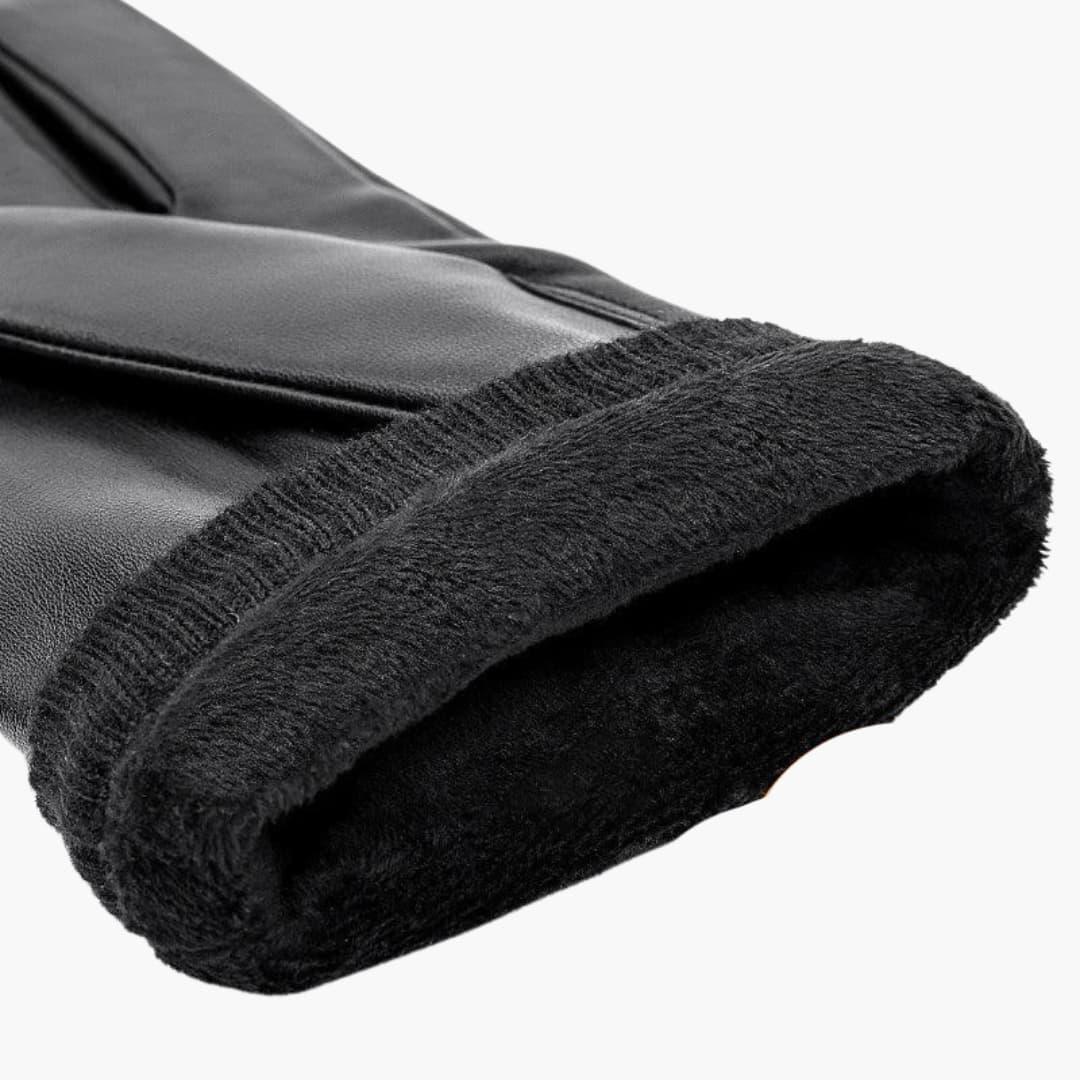 Miesten Nahkakäsineet Ajattomalla Muotoilulla - Image 5