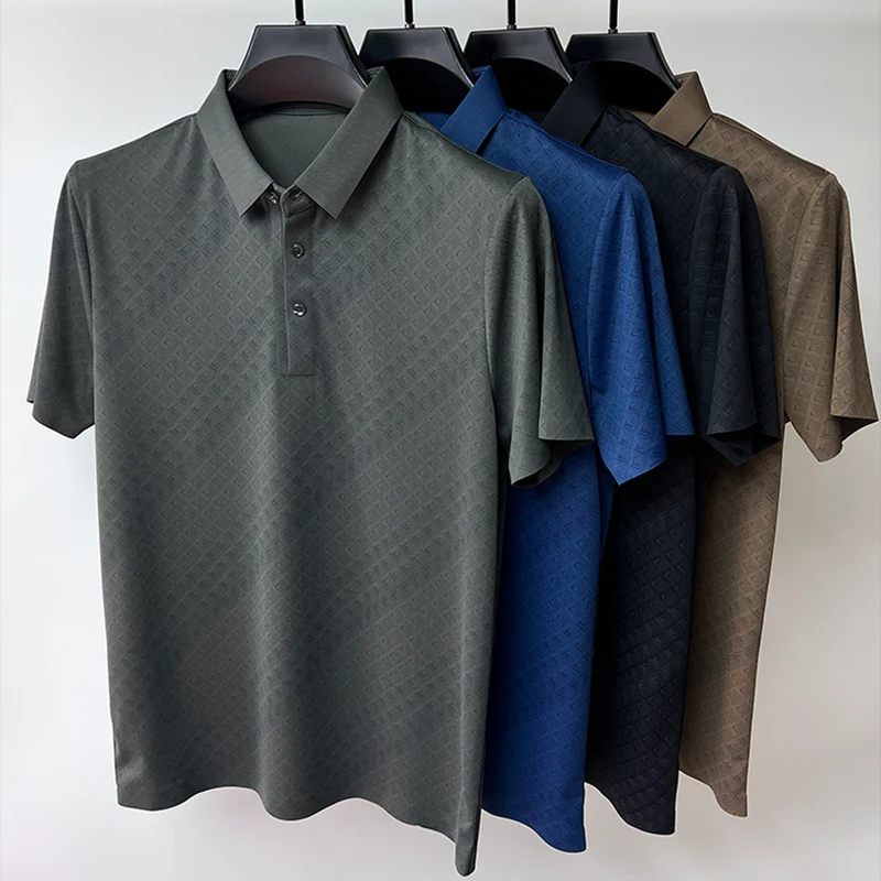 Miesten Polo Paita Nanosilk Materiaalista - Image 4