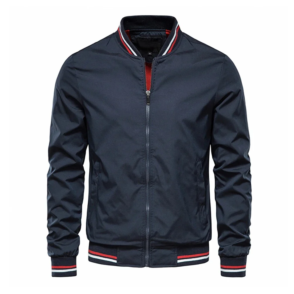 Miesten Slim Fit Bomber-takki - Image 2