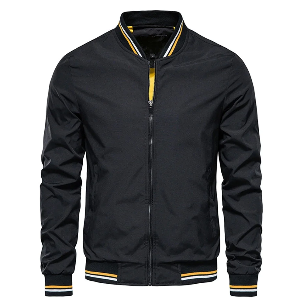 Miesten Slim Fit Bomber-takki - Image 3