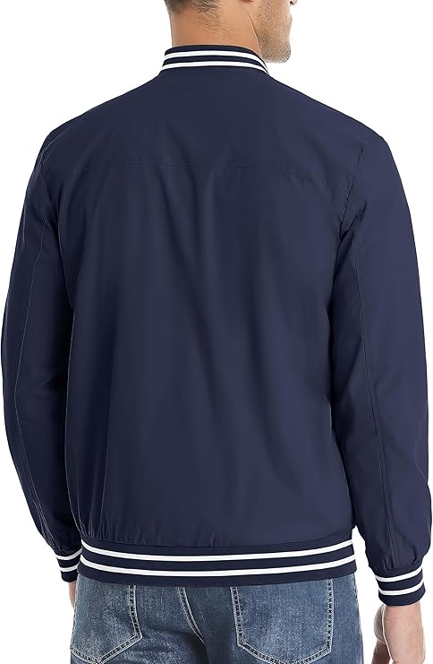 Miesten Slim Fit Bomber-takki - Image 8