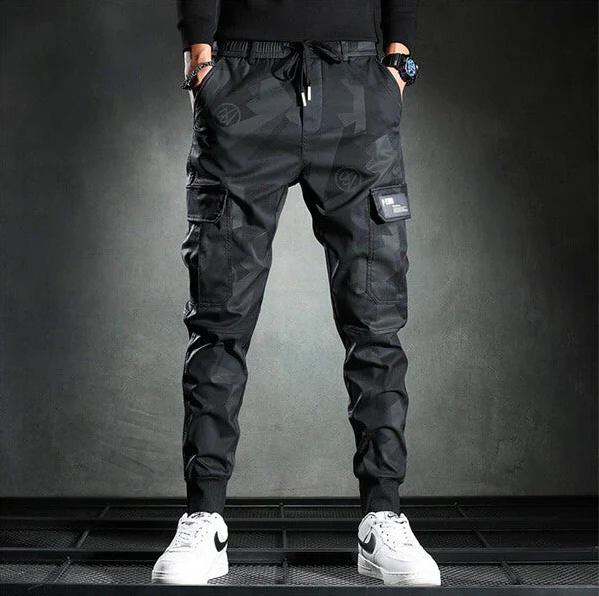 Miesten Slim Fit Housut Moderni Polyesteri Puuvilla - Image 2
