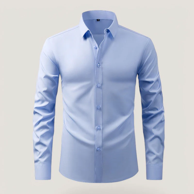 Miesten Slim-Fit Kauluspaita Elastinen Tyyli - Image 3