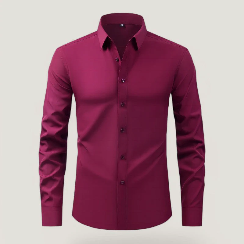 Miesten Slim-Fit Kauluspaita Elastinen Tyyli - Image 4