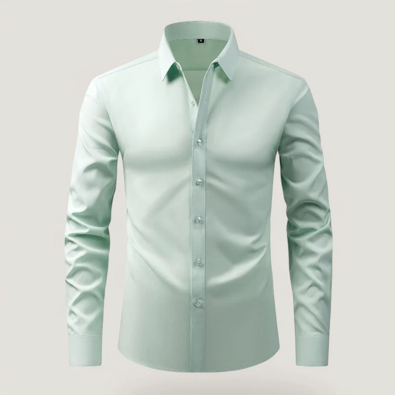 Miesten Slim-Fit Kauluspaita Elastinen Tyyli - Image 5