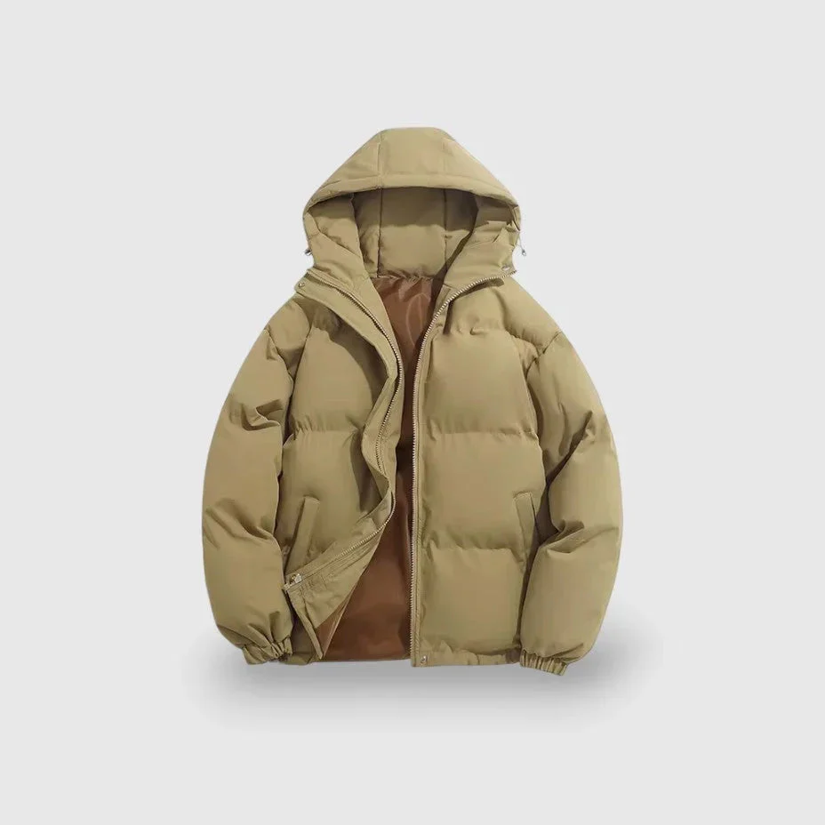 Miesten Talvitakki Moderni Puffer Parka Ulkoilutakki - Image 4