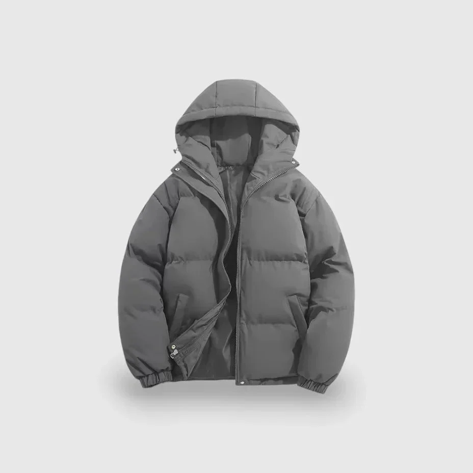 Miesten Talvitakki Moderni Puffer Parka Ulkoilutakki - Image 7