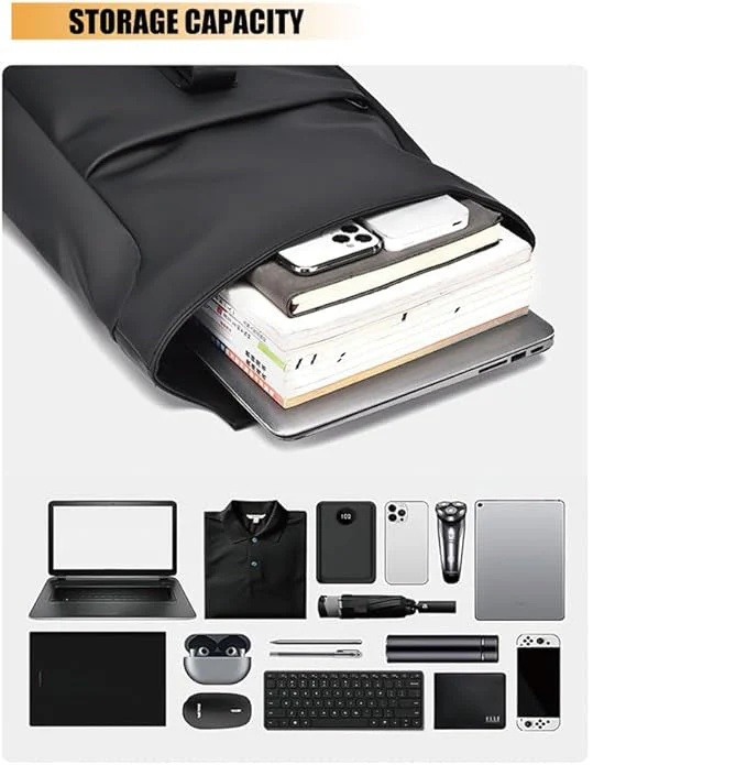 Miesten Vedenpitävä Matkareppu USB-latauksella - Image 6