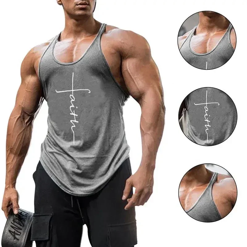Miesten Workout Tank Top - Image 10