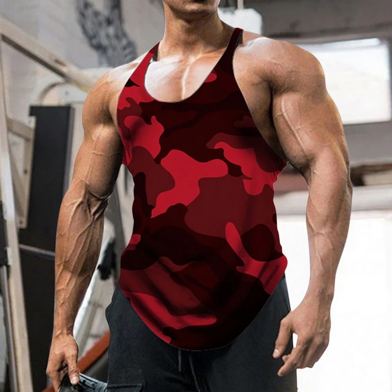 Miesten Workout Tank Top - Image 5