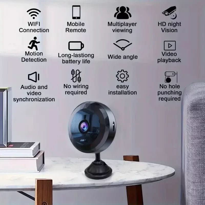 Mini WiFi-kamera 1080P HD Kompakti Valvontalaite - Image 5
