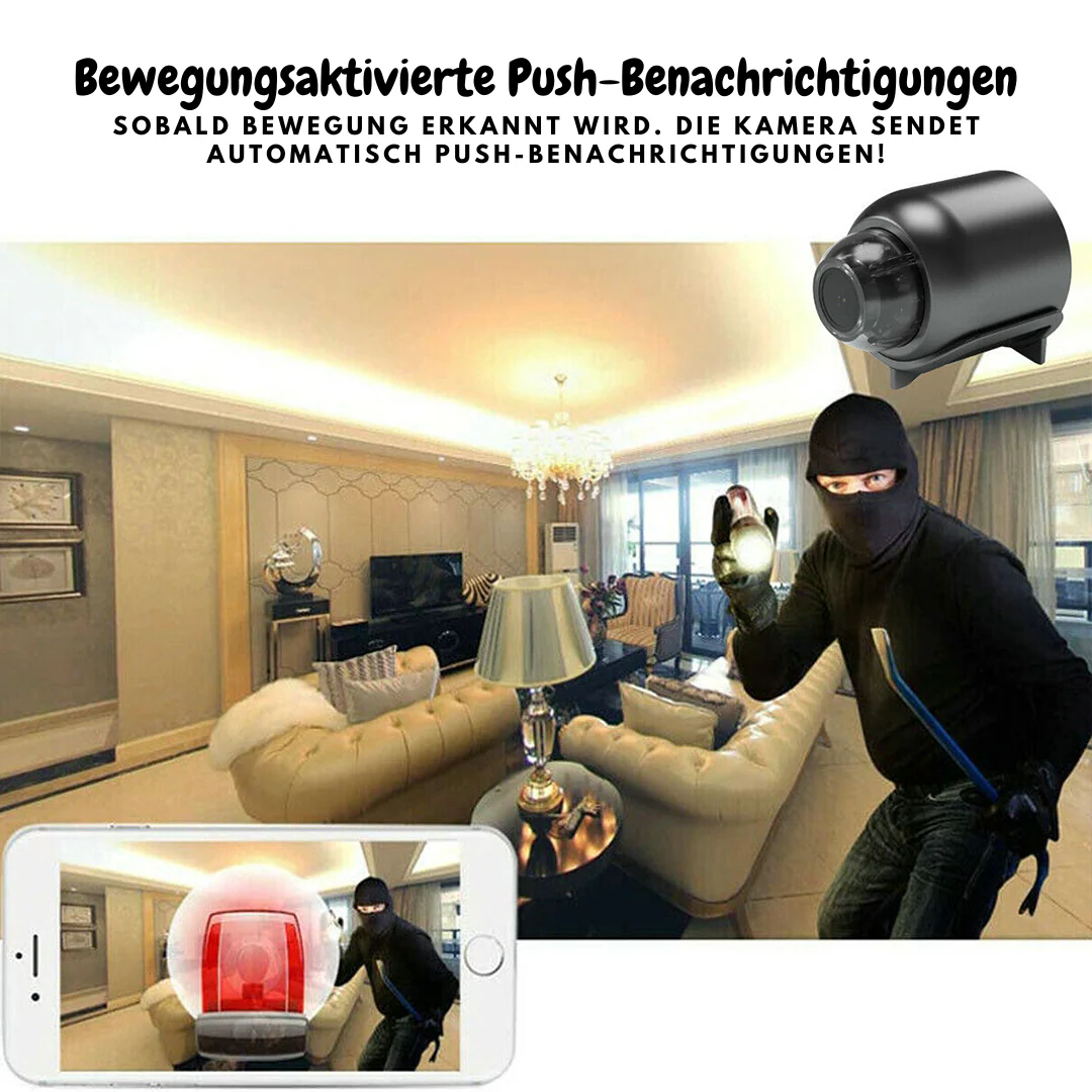Mini WiFi -kamera Kompakti Suoratoisto - Image 5