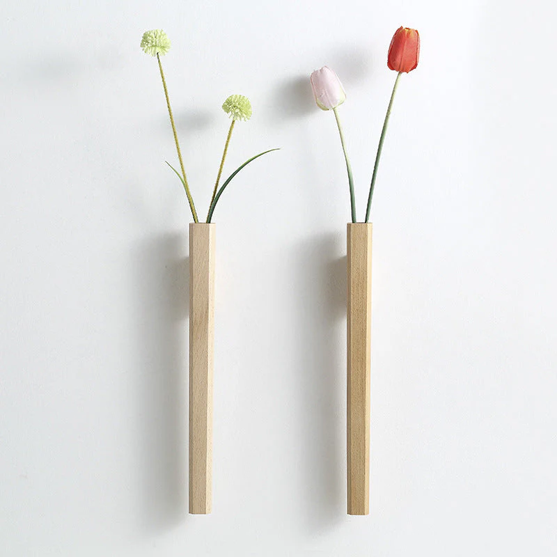 Minimalistinen Seinäkukka Maljakko Setti - Image 3
