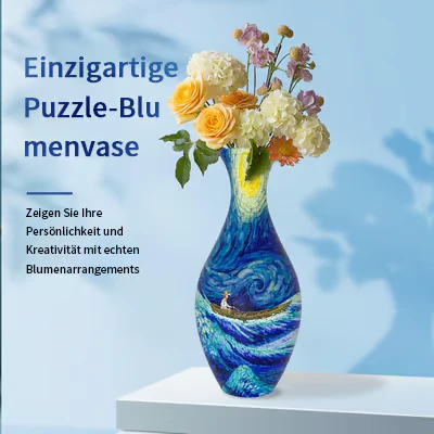 Moderni 3D Palapelin Maljakko DIY -kodinsisustus - Image 12