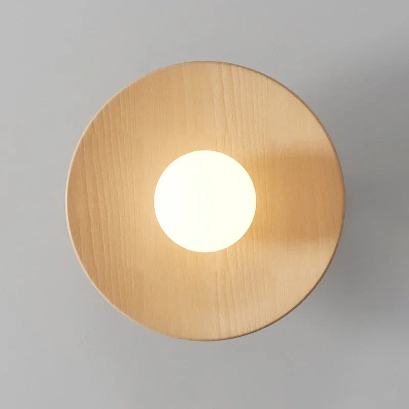 Moderni Kattovalaisin Puinen Palloriippuva - Image 7