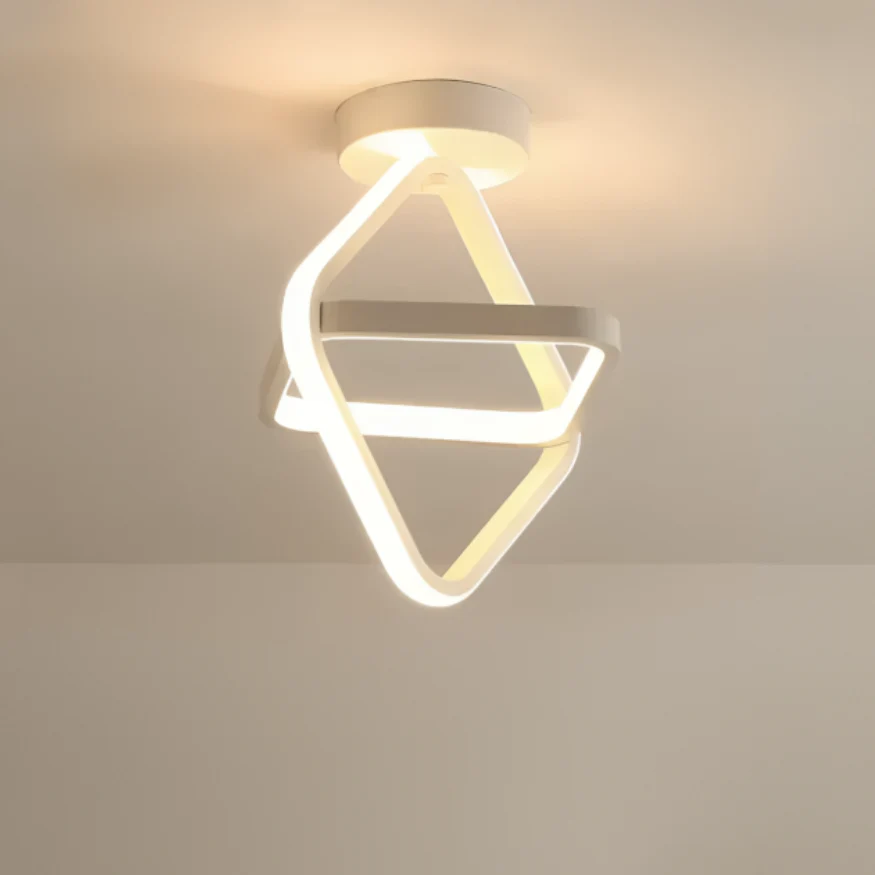 Moderni LED-kattovalaisin 18W Kaksirenkaalla - Image 11