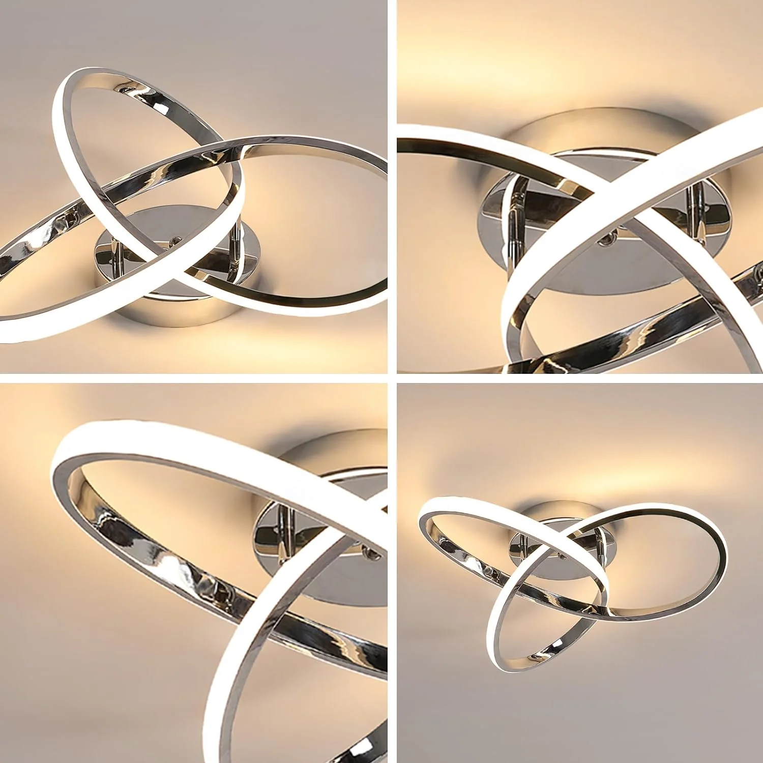 Moderni LED-kattovalaisin Kukka Design - Image 3