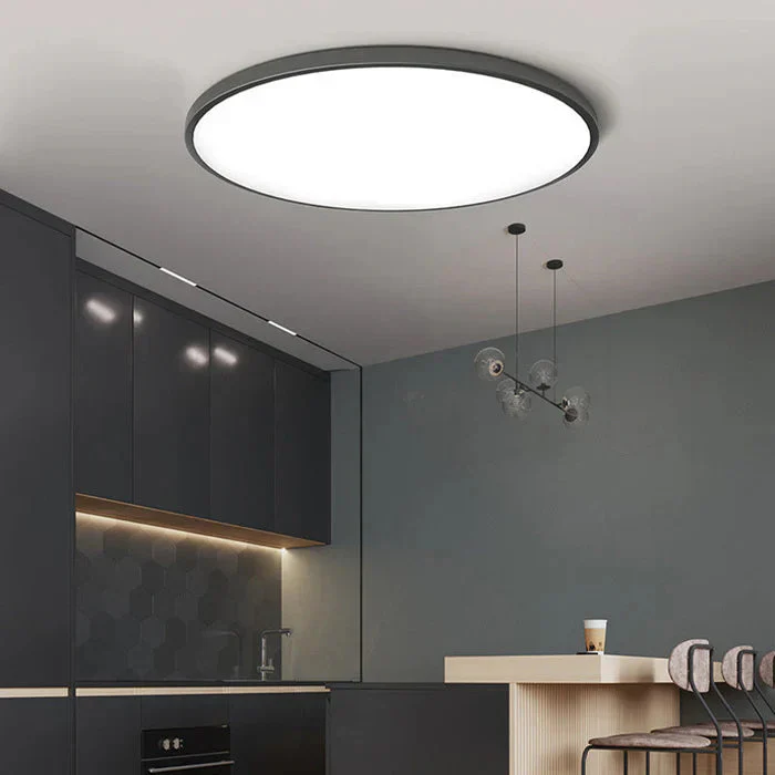 Moderni LED Kattovalaisin Pyöreä Muotoilu Olohuoneen Valaisin - Image 6