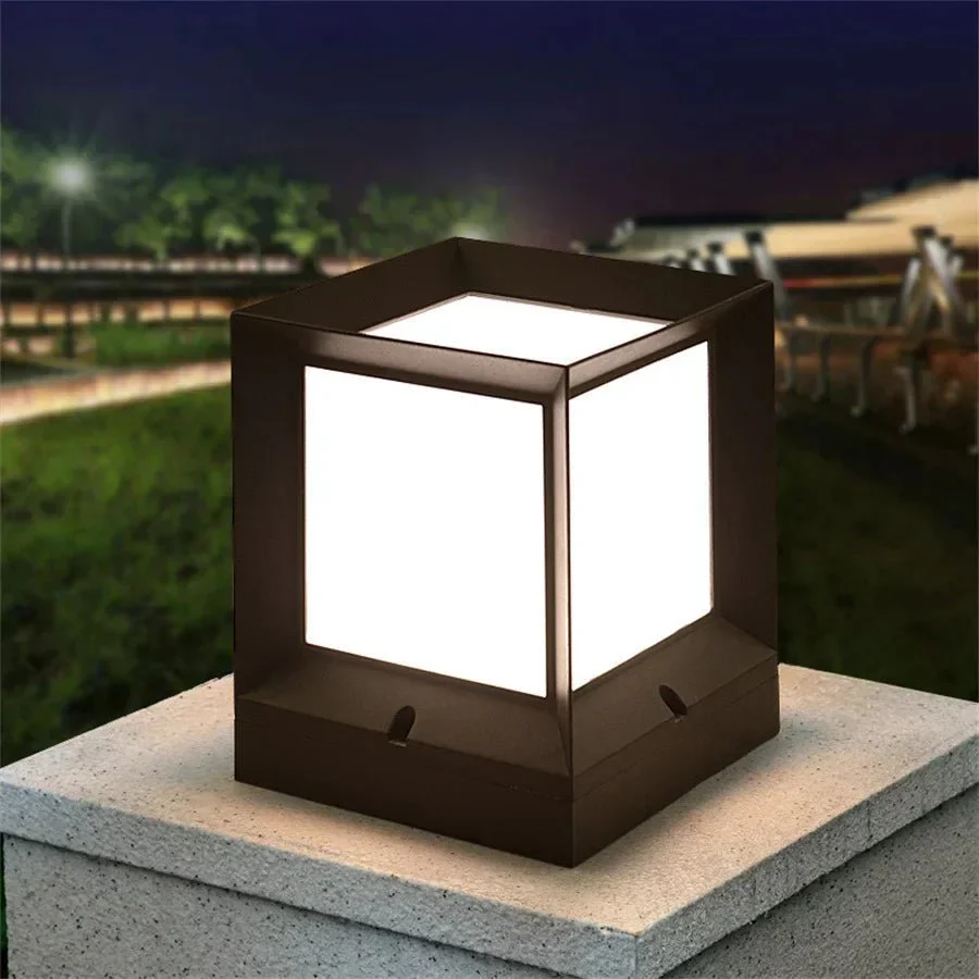 Moderni LED-lattiavalaisin Ulkokäyttöön Säänkestävä ja Energiatehokas