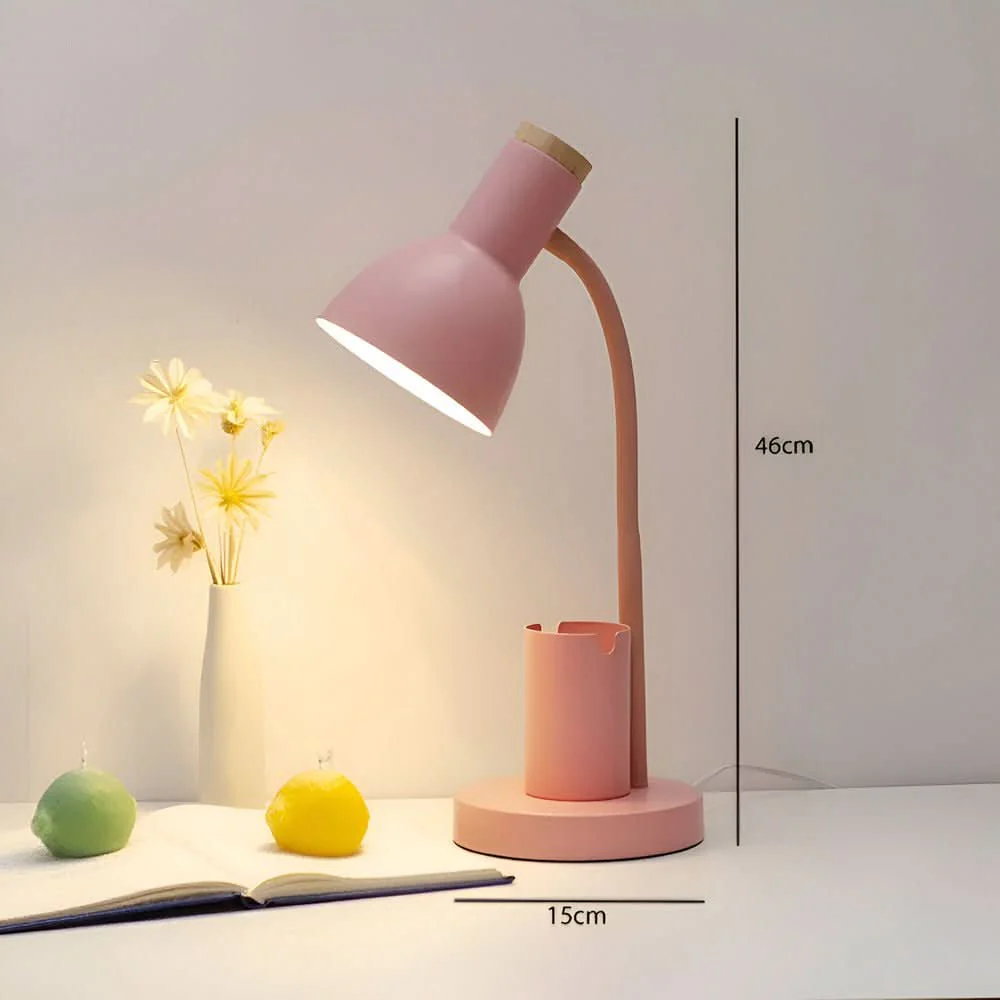 Moderni LED-pöytälamppu Kynätelineellä Säädettävä Valo - Image 9